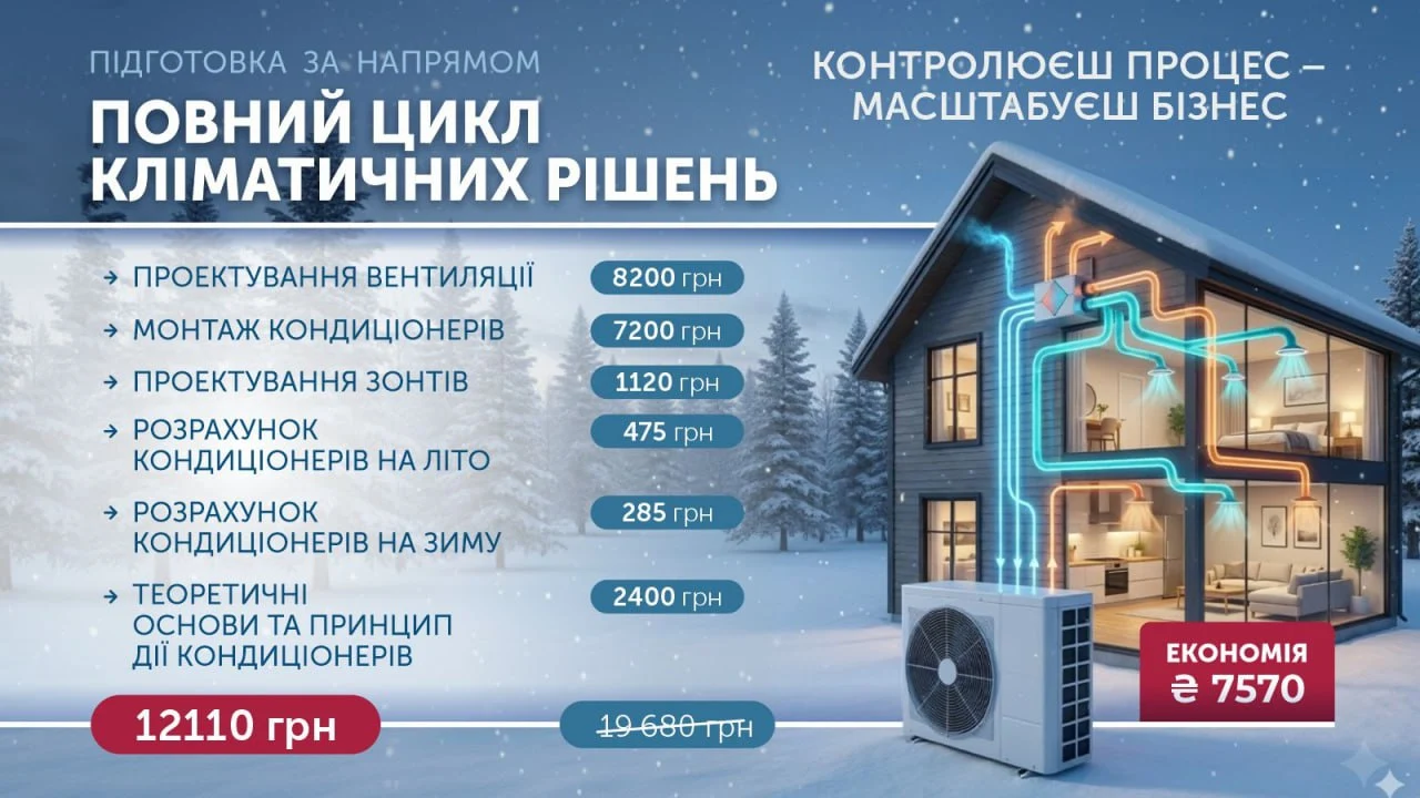 Повний цикл кліматичних рішень